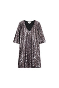 Lune short dress - Chocolate