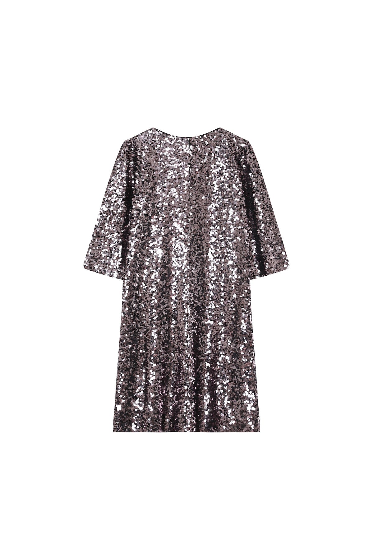 Lune short dress - Chocolate