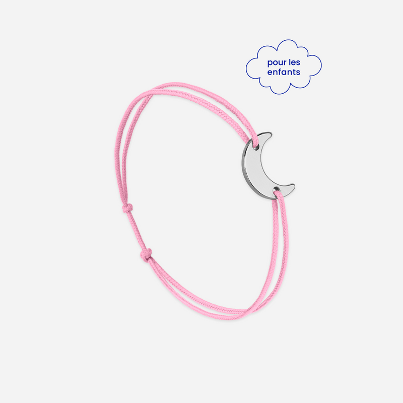 Bracelet Lune Rose - Rose