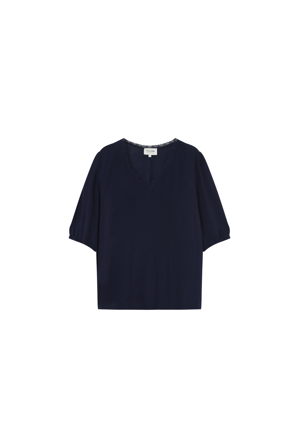 Blusa Lutin - azul marino