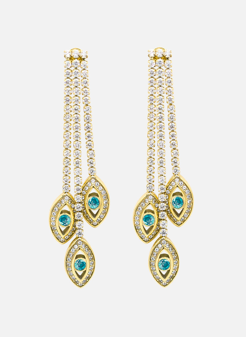 Boucles D'Oreilles Pendantes Luxor