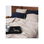 Washed Linen Pillowcase - Luz - Indigo