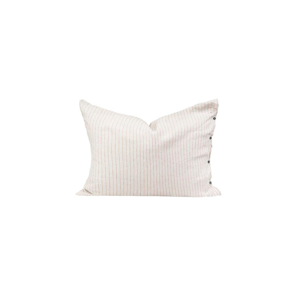 Washed Linen Pillowcase - Luz - Terracotta