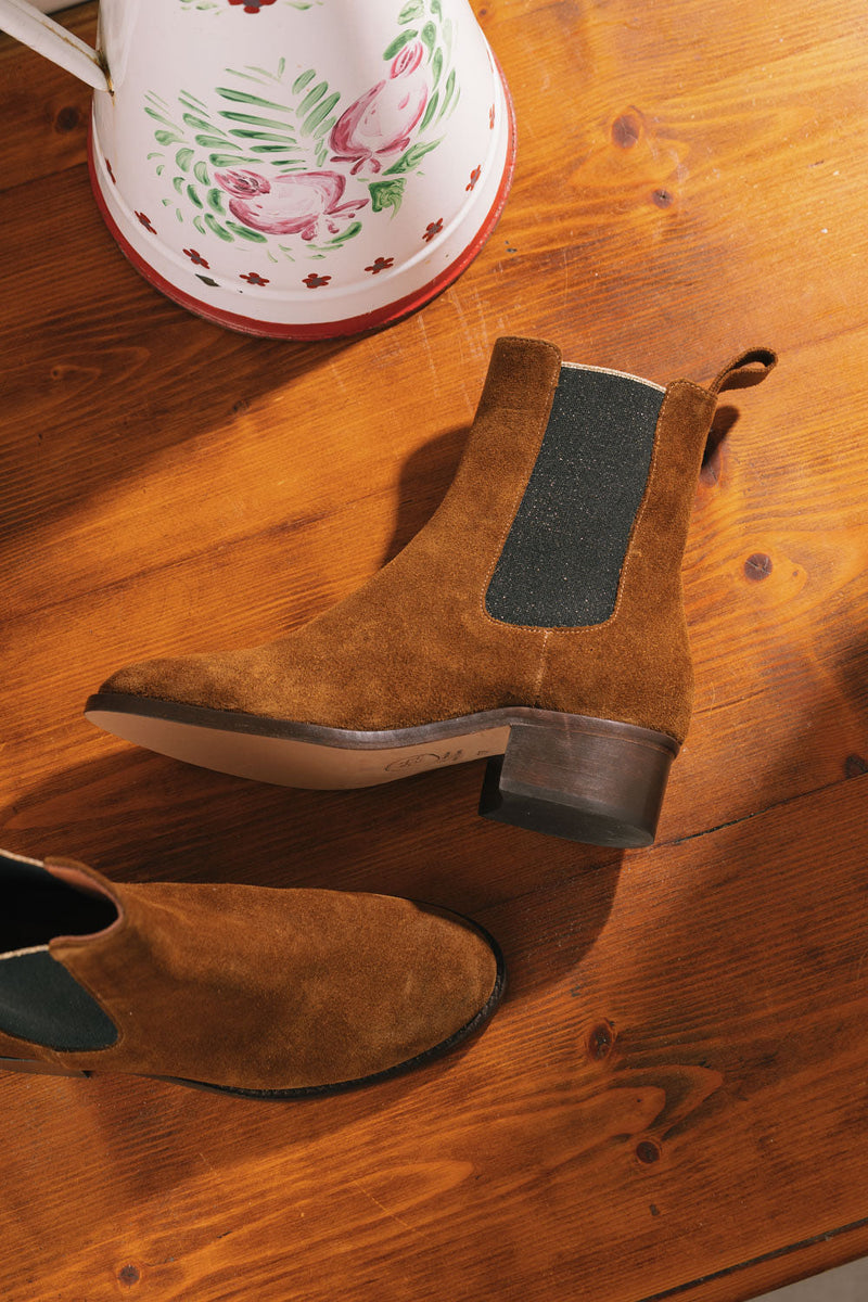 Bottines Luzy - Olive