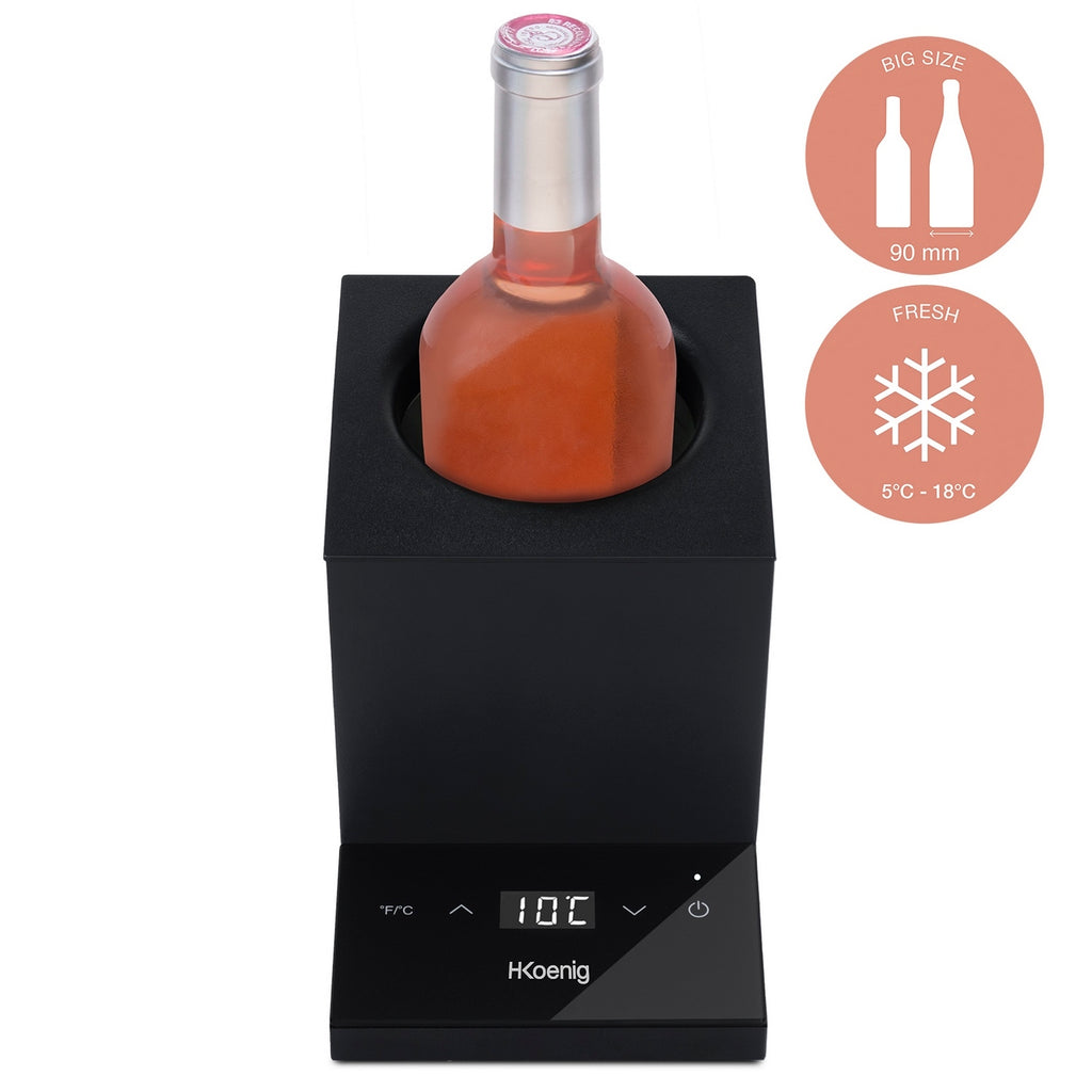 Electric Wine Chiller - Black