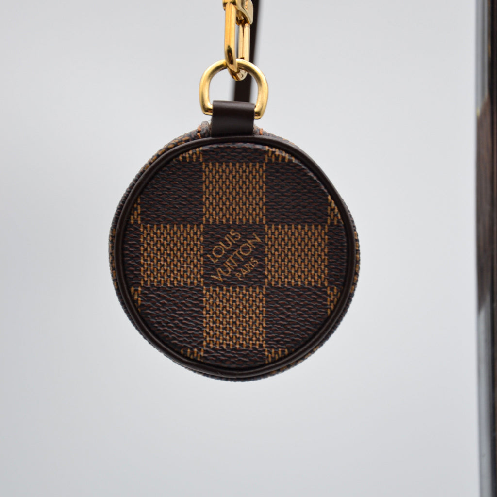 Pochette Louis Vuitton Papillon Lona Damier Ébène