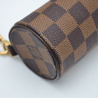 Pochette Louis Vuitton Papillon Lona Damier Ébène
