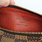 Pochette Louis Vuitton Papillon Lona Damier Ébène