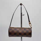 Pochette Louis Vuitton Papillon Lona Damier Ébène