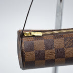 Pochette Louis Vuitton Papillon Lona Damier Ébène