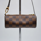 Pochette Louis Vuitton Papillon Lona Damier Ébène