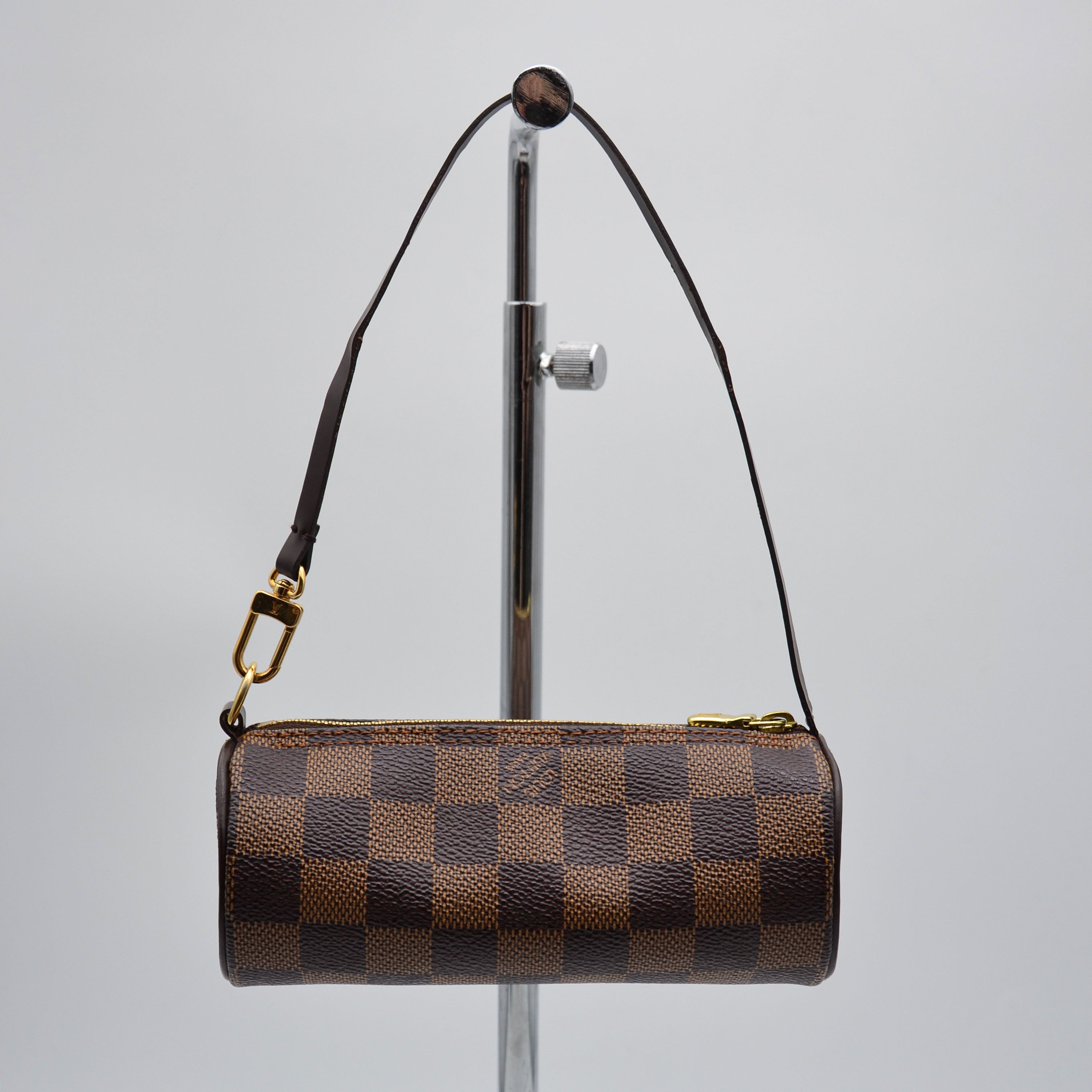 Pochette Louis Vuitton Papillon Lona Damier Ébène