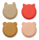 Set de 4 cuencos multimix Iggy rosa de LIEWOOD - Selección Liewood disponible en amaetc.com, concept store ecológico para niños