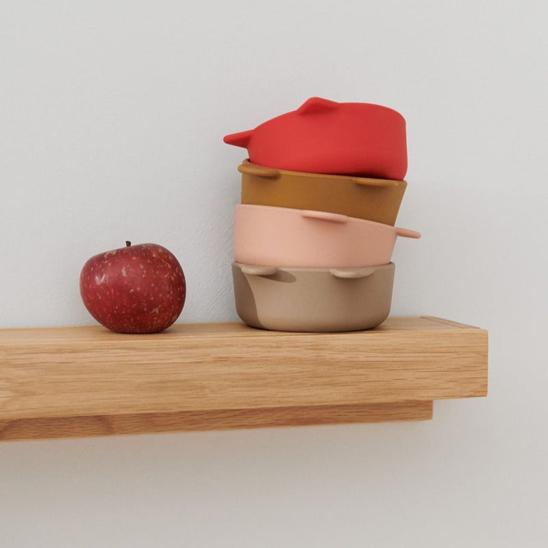 Set de 4 cuencos multimix Iggy rosa de LIEWOOD - Selección Liewood disponible en amaetc.com, concept store ecológico para niños