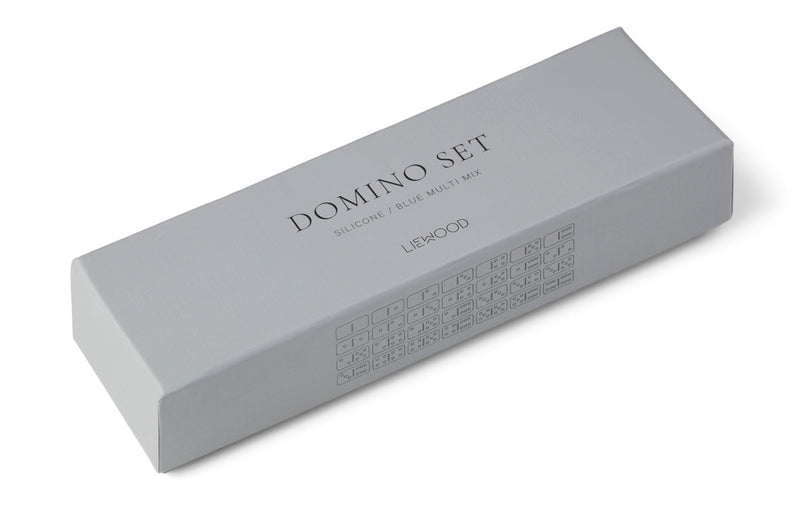 Dominó de silicona multimix azul LIEWOOD - Selección Liewood disponible en amaetc.com, concept store ecológico para niños