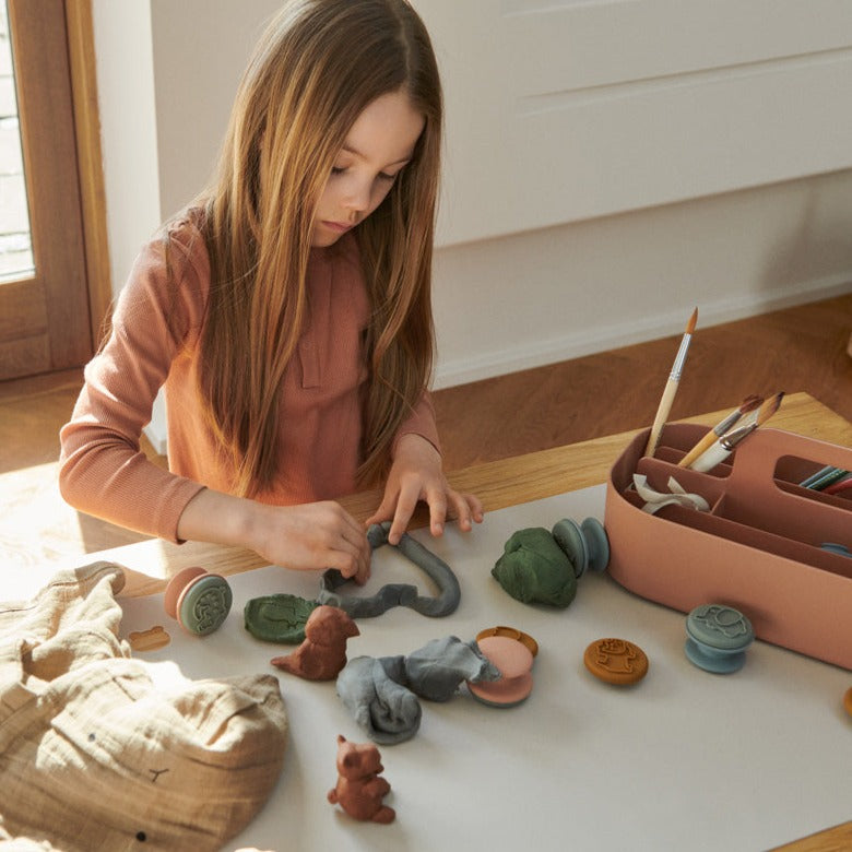 Creativos sellos multimix dorado caramelo de LIEWOOD - Selección Liewood disponible en amaetc.com, concept store ecológico para niños