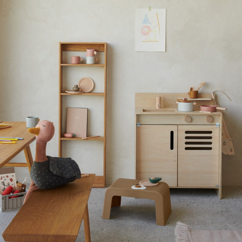 Juego de cocina de madera multimix Antonio rosa de LIEWOOD - Selección Liewood disponible en amaetc.com, concept store ecológico para niños