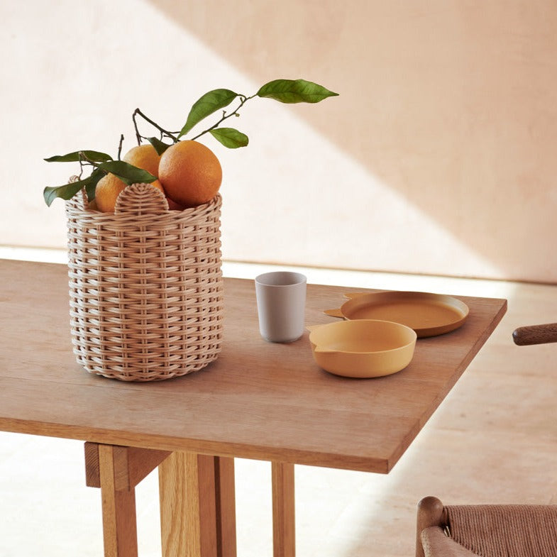 Inger basket - Natural - Liewood selection available on amaetc.com, eco-friendly concept store for children