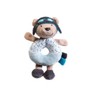 Hochet En Velours Bleu