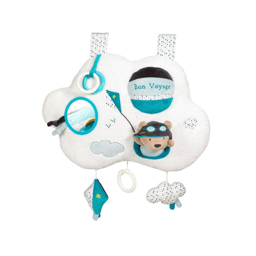 Led Musical En Velours Blanc