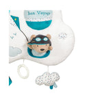 Led Musical En Velours Blanc