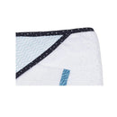 Cape De Bain Et Gant 75X75Cm En Coton Blanc