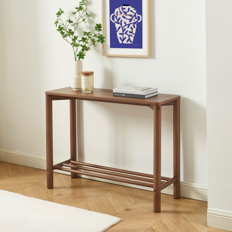 Console - Lya - Effet Noyer