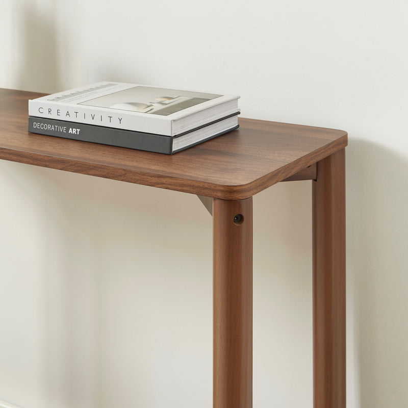 Console - Lya - Effet Noyer