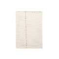 Lot De 2 Serviettes De Table En Coton Flammé - Ecru