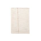 Lot De 2 Serviettes De Table En Coton Flammé - Ecru