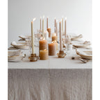 Lot De 2 Serviettes De Table En Coton Flammé - Ecru
