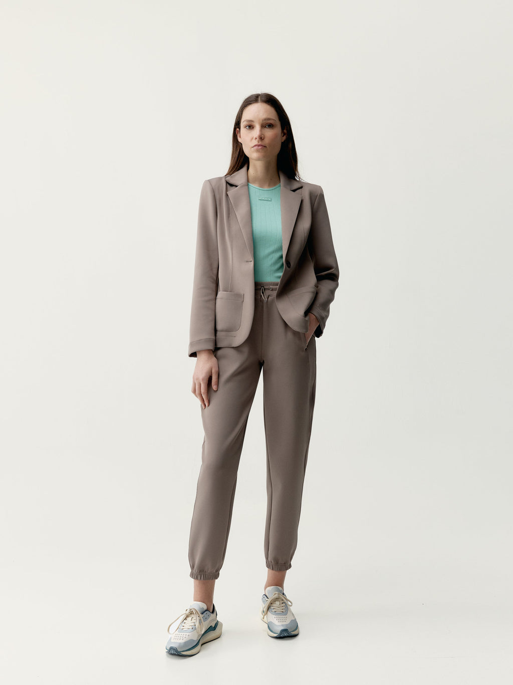 Joggingbroek Lyssa - Taupe - Dames