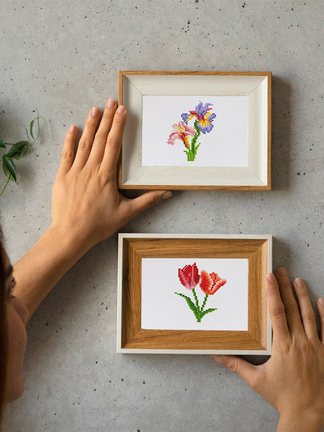 Mini Série Diamond Painting - Fleurs