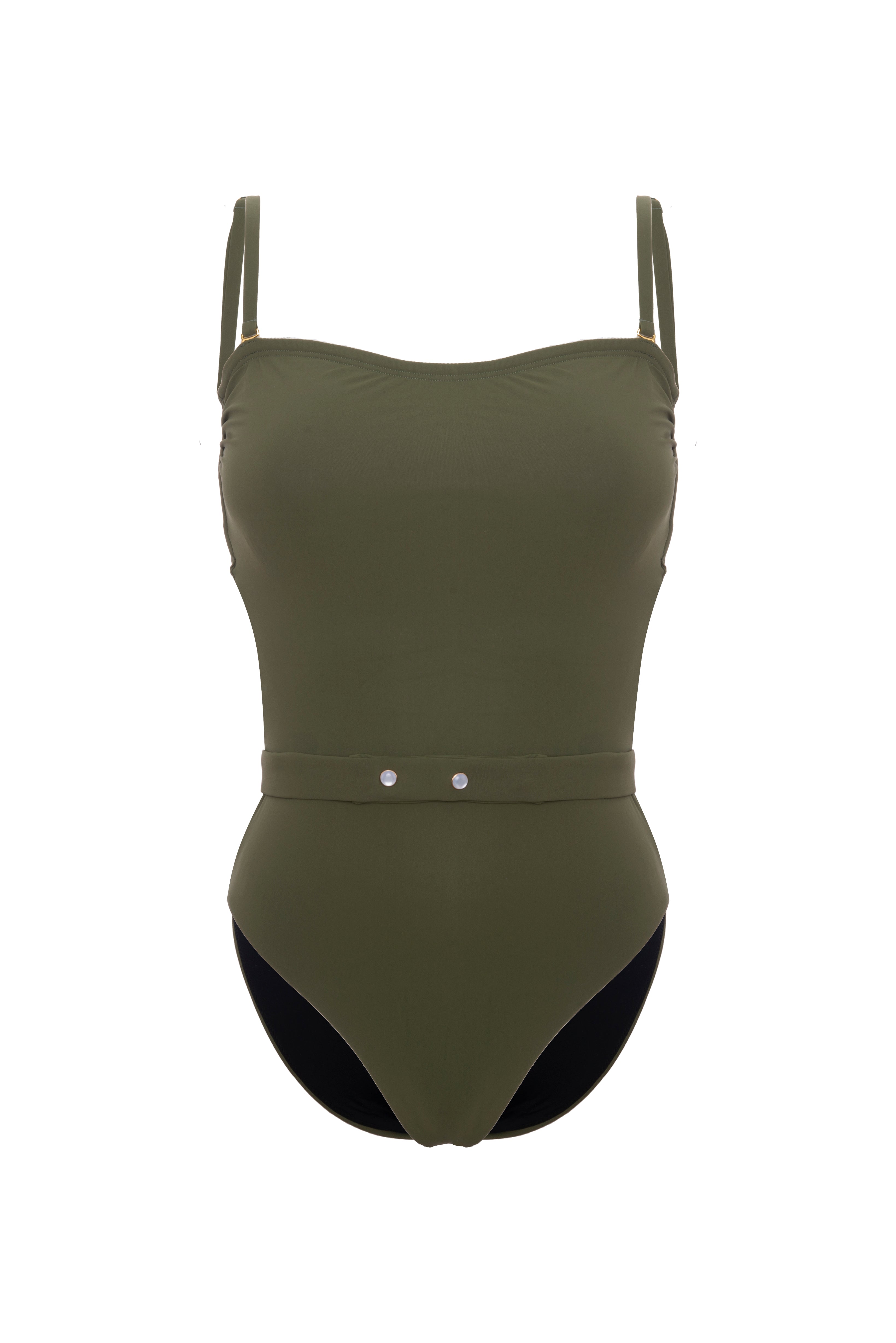 Intemporel 23 One Piece Swimsuit - Khaki
