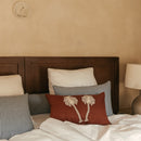 Coussin - Cloud - Lin Rooibos - Palmiers