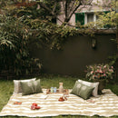 Coussin - Cloud - Lin Vert - Palmiers