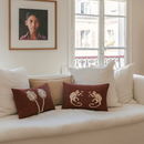 Coussin - Cloud - Lin Rooibos - Palmiers
