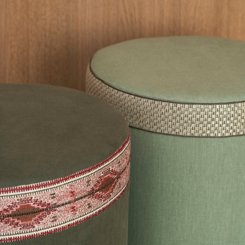 Star Seat Stool - Sea Green Linen – Kensington Piping