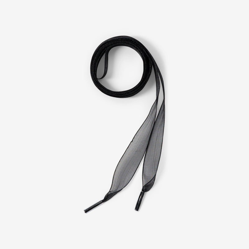 Lacets - Organza - Noirs