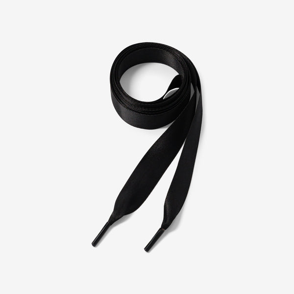 Lacets - Satin - Noirs