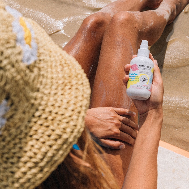 In Out Sun Protection Routine with Spf30 Sun Milk