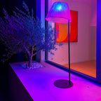 Octavio - Wireless Floor Lamp - Rope - Brown