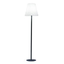 Lámpara de pie inalámbrica con base metálica, LED multicolor regulable STANDY H150cm con mando a distancia - REDDECO.com