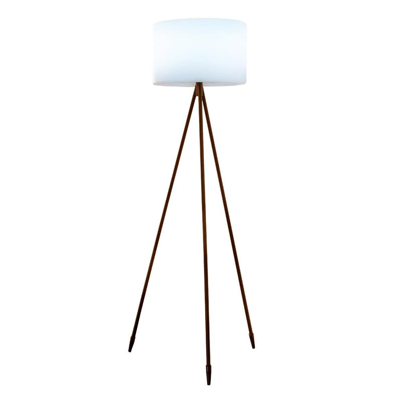 Lampadaire sans fil LED multicolore dimmable TAMBOURY H150cm avec télécommande - REDDECO.com