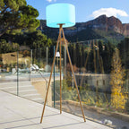 Tamboury - Lampadaire Sans Fil - Polyéthylène - Beige