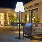 Standy - Lampadaire Filaire - Acier - Gris
