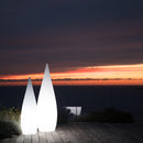Bright wired drop floor lamp for outdoor powerful lighting white LED CLASSY H120cm E27 base - REDDECO.com