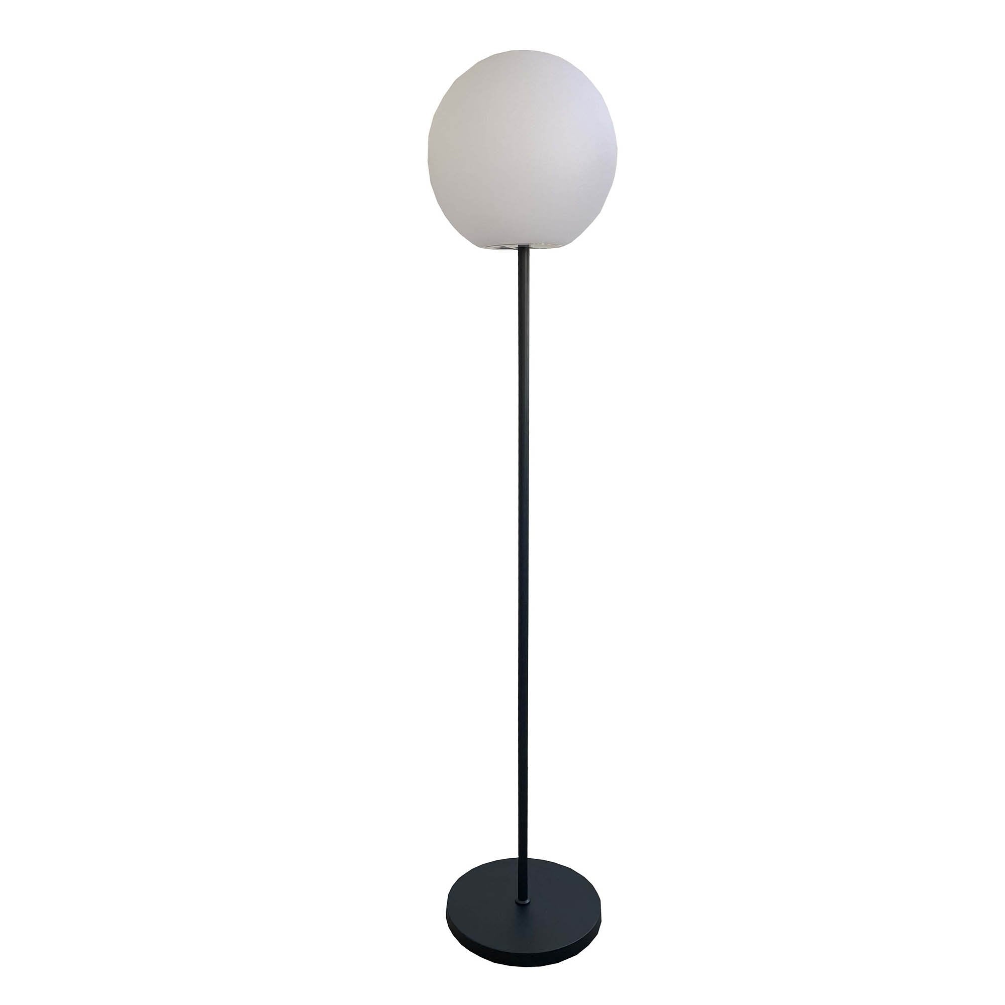 Luny - Lámpara de pie inalámbrica - Polietileno - Gris