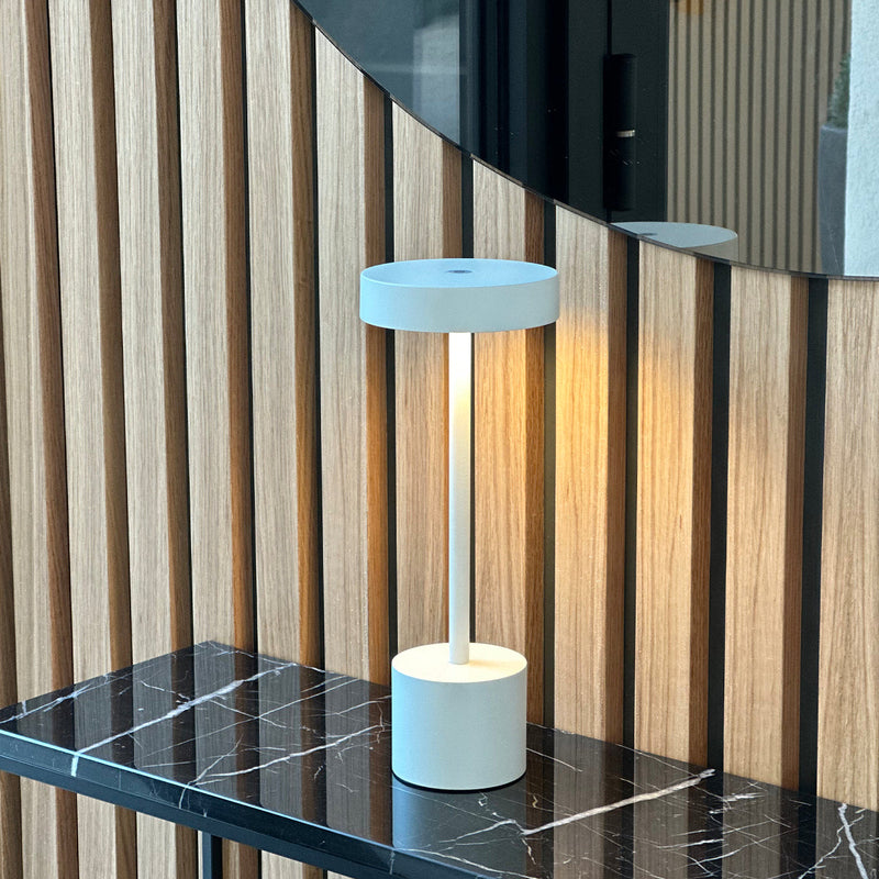 Roby - Lampe De Table Sans Fil - Blanc
