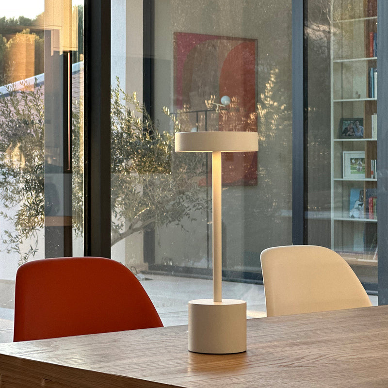 Roby - Lampe De Table Sans Fil - Blanc
